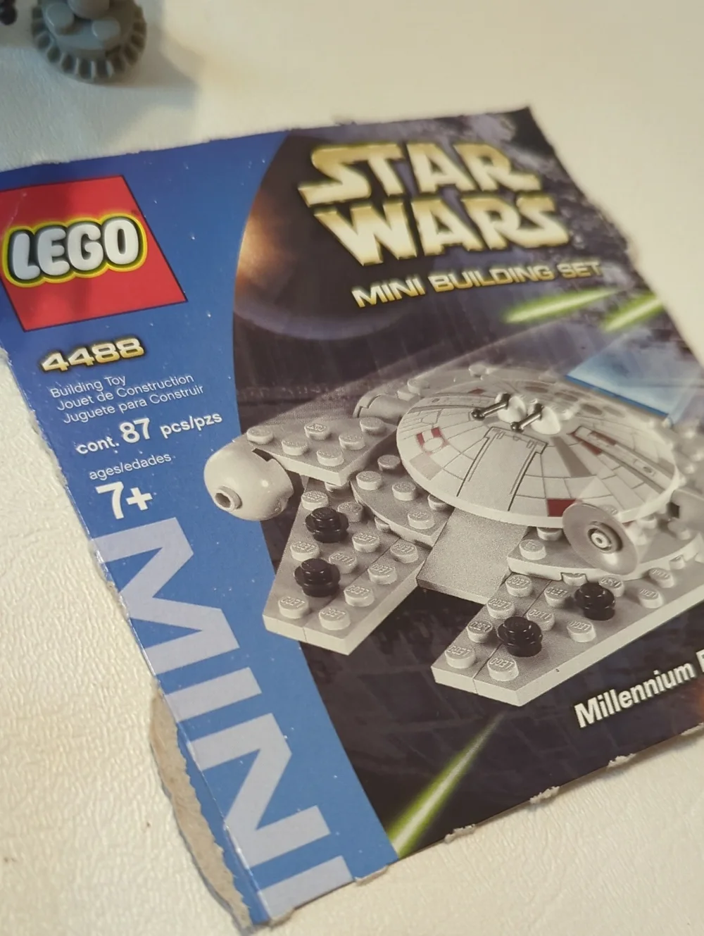 Star Wars Lego Bundle At-At And Millennium Falcon Mini Building Set 4489 4488
